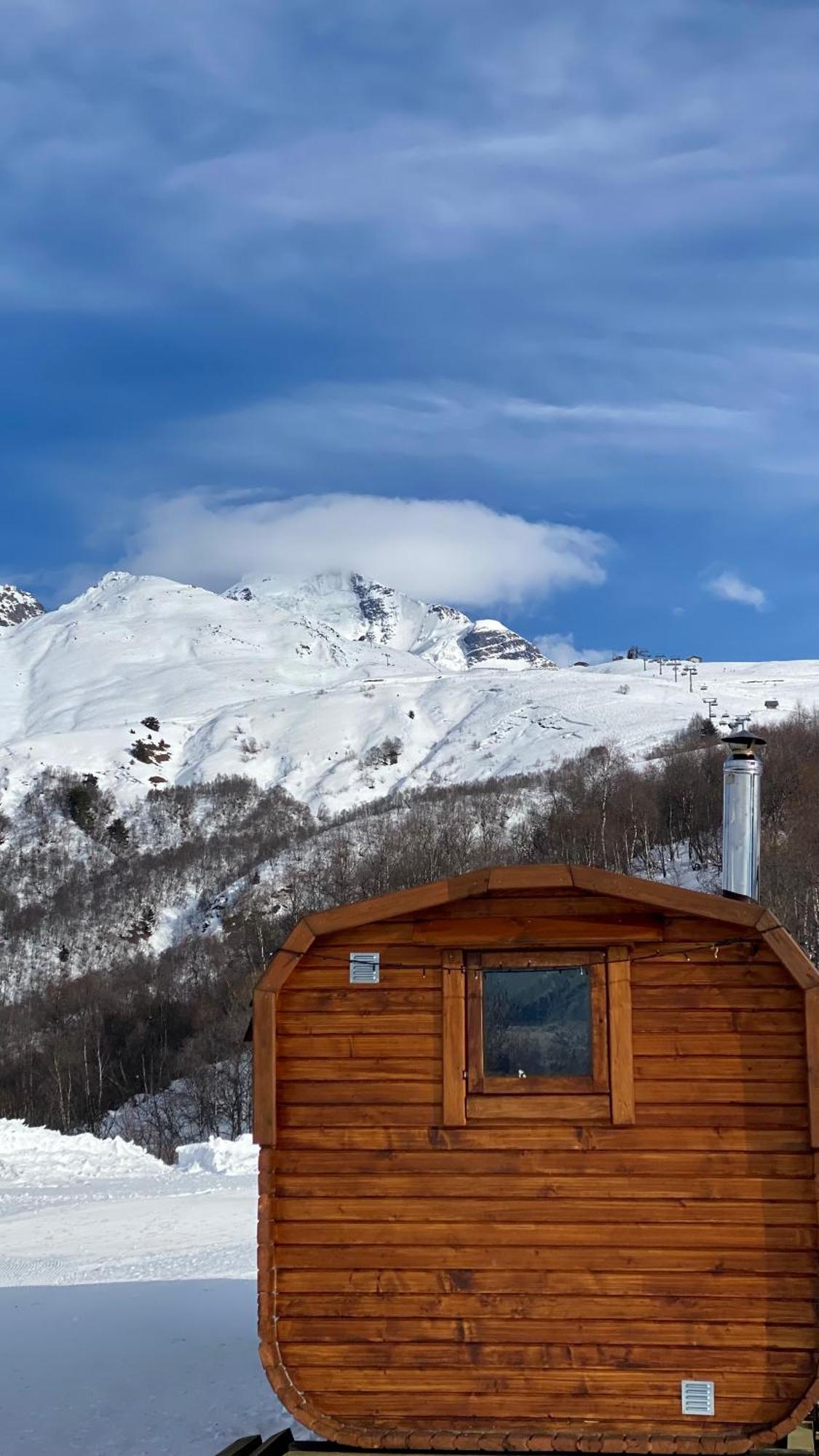 Sauna Tetnuldi Mestia Dış mekan fotoğraf