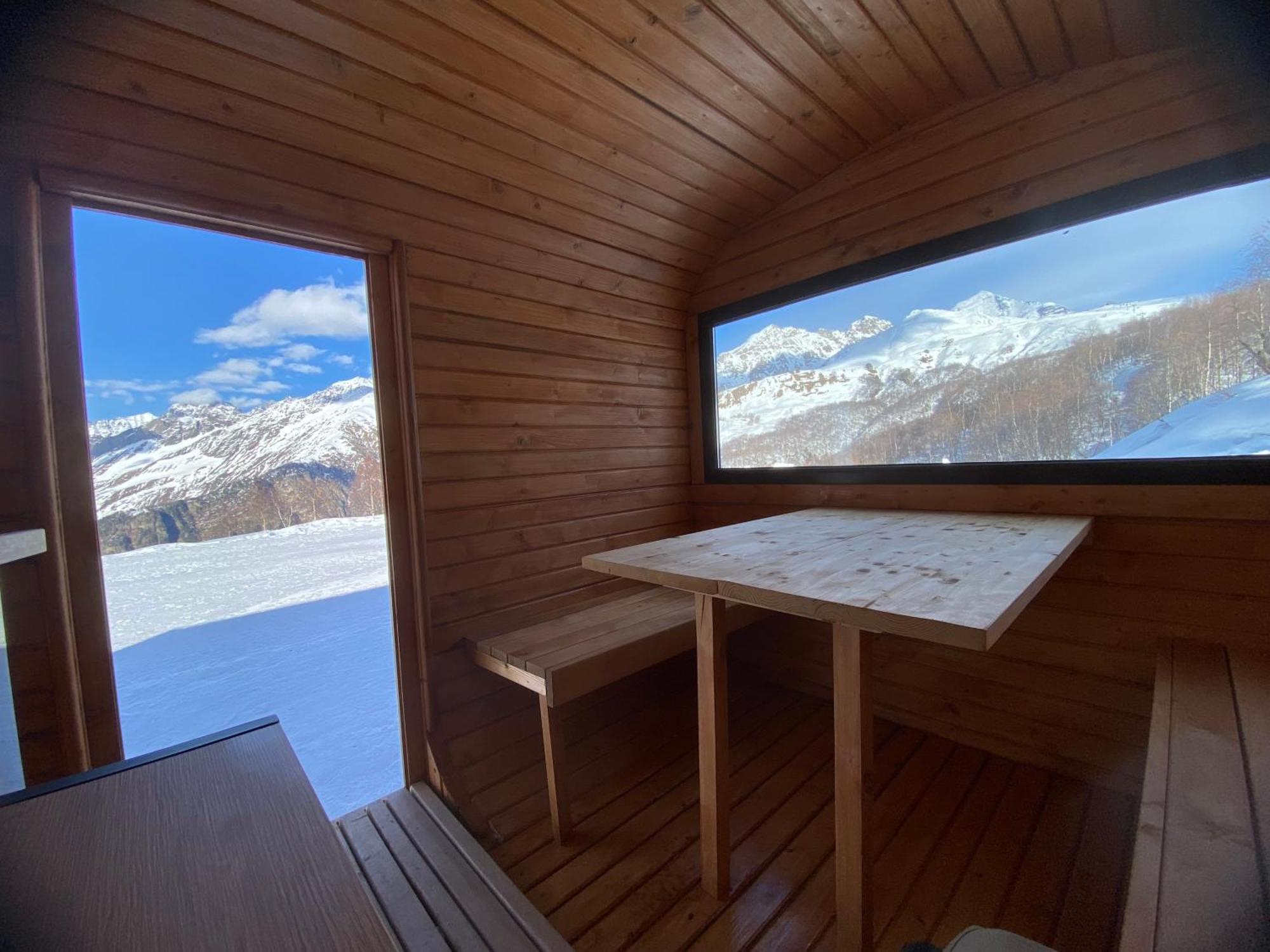 Sauna Tetnuldi Mestia Dış mekan fotoğraf