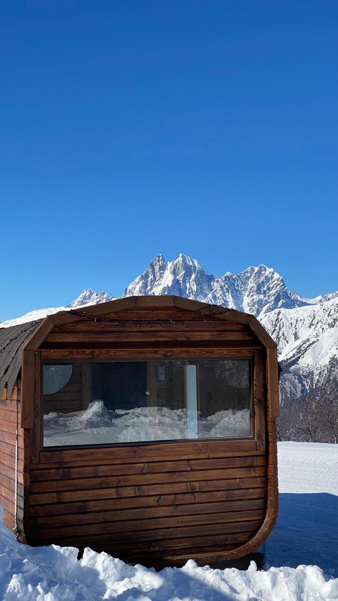 Sauna Tetnuldi Mestia Dış mekan fotoğraf